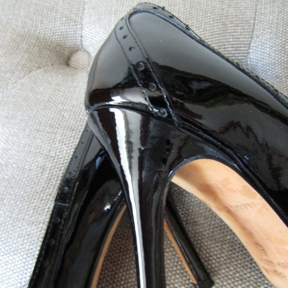 Kate Spade Giselle Oxford Leather Pumps Made in Italy Size 6 - Picture 8 of 10